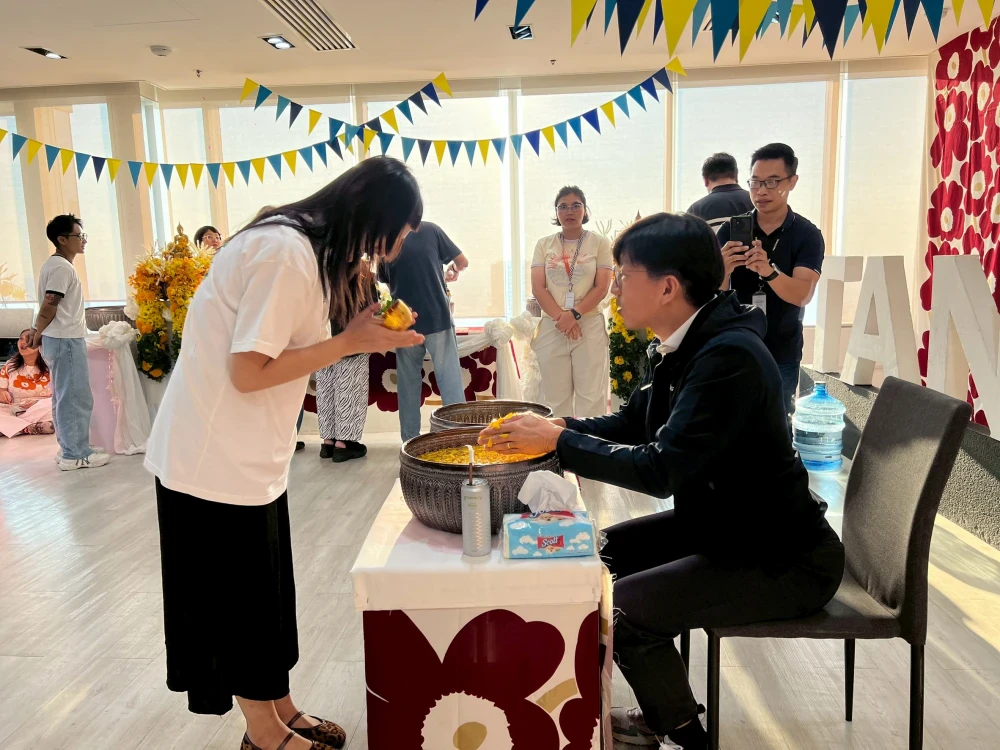 Tanachira Group Hosts "Songkran Water Blessing Ceremony"