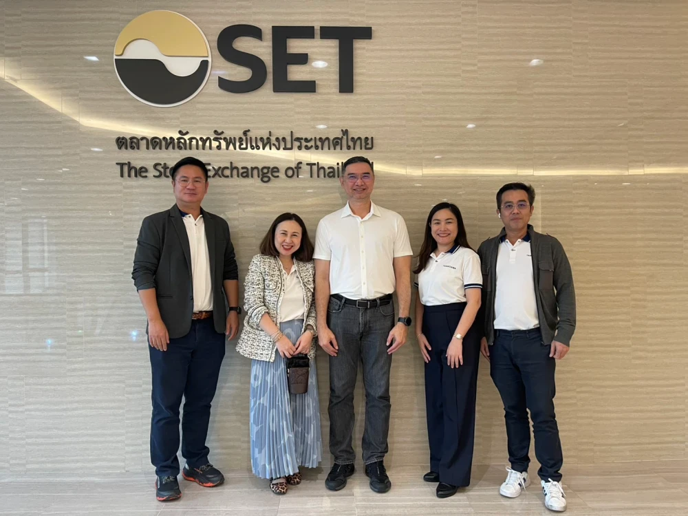 Executives participated in a business sustainability strategy training program organized by the Stock Exchange of Thailand