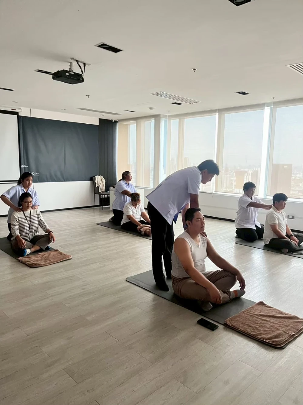 “Relaxation Massage by Visually Impaired Therapists” Program