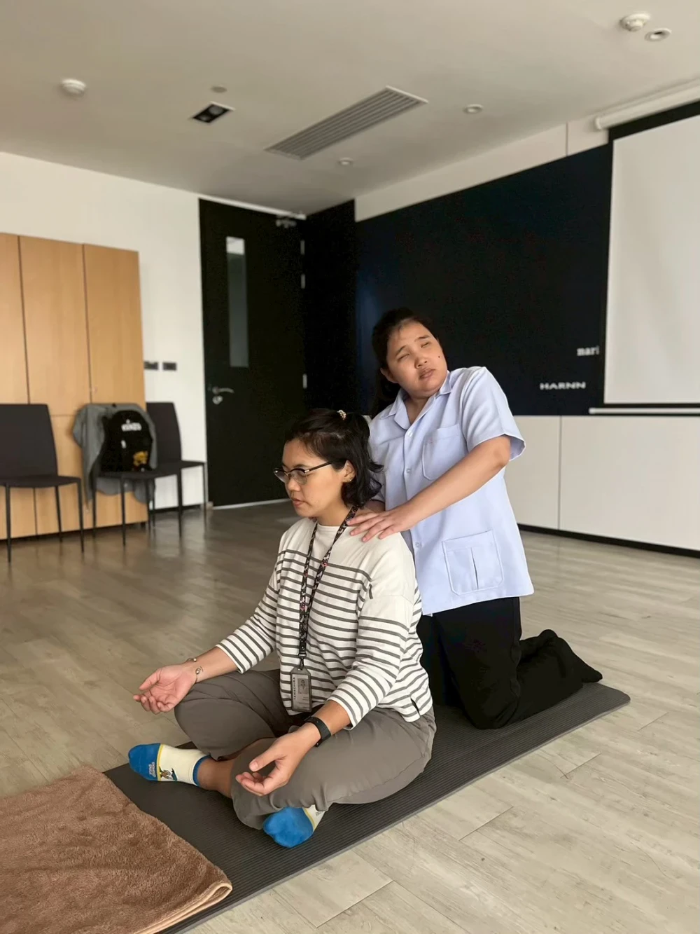 “Relaxation Massage by Visually Impaired Therapists” Program